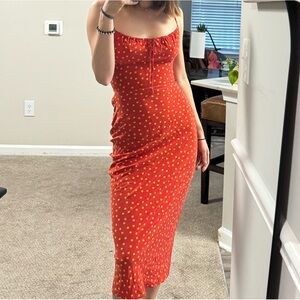 Realisation The Alba Rose Midi Dress - XXS